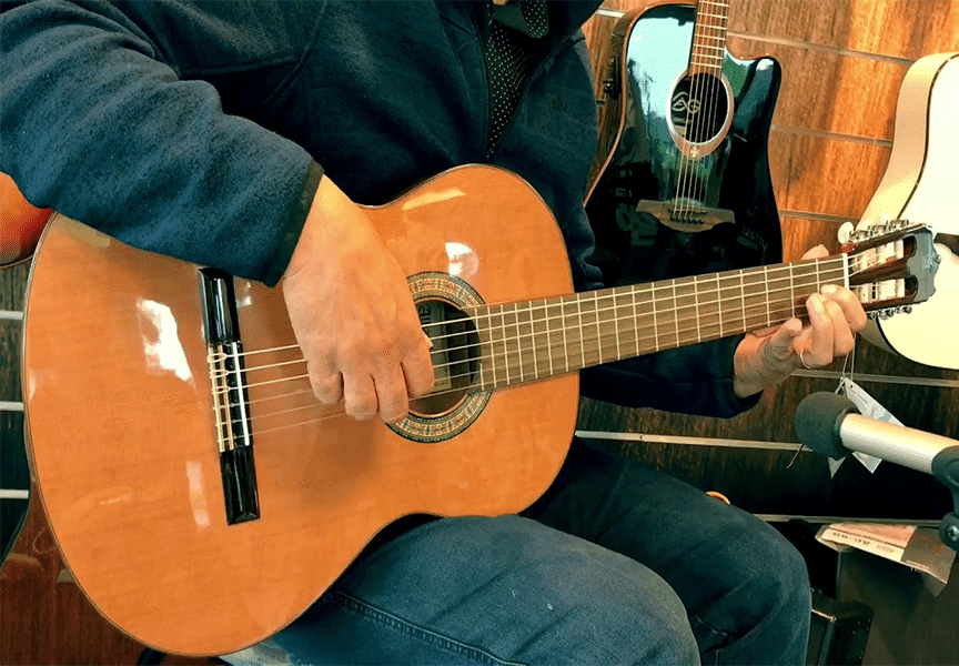 Conoce la guitarra acústica Alhambra 3C - The Music Site