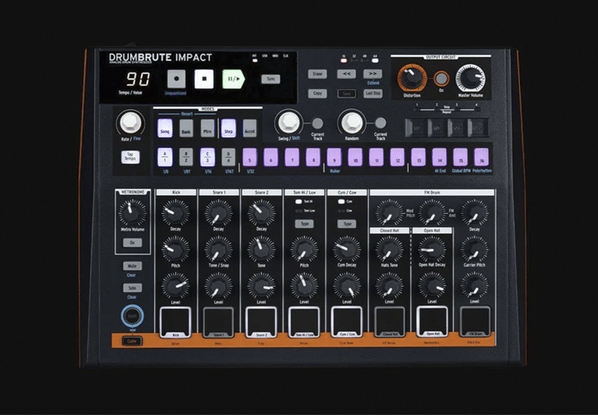 Drumbrute Impact de Arturia: lo que esperas, y más - The Music Site