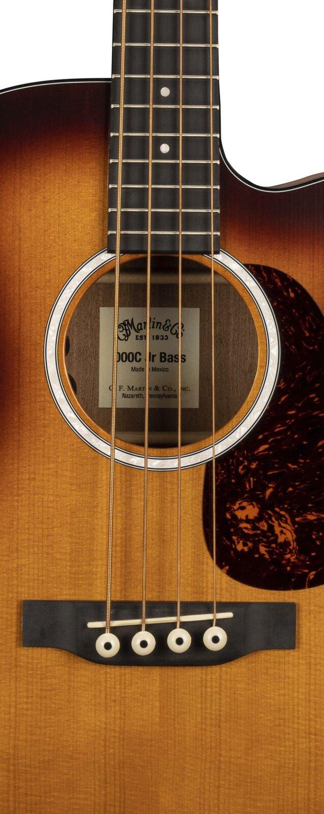 Bajo Electroacustico Martin DJR-10E Burst - The Music Site
