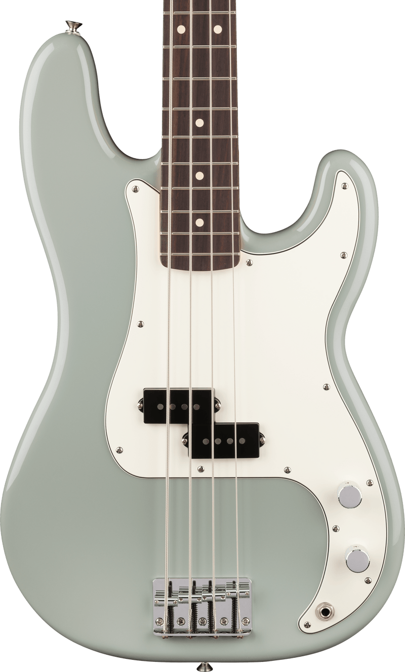 Bajo eléctrico Fender Player II Precision Bass Cactus Gray — detalle del cuerpo