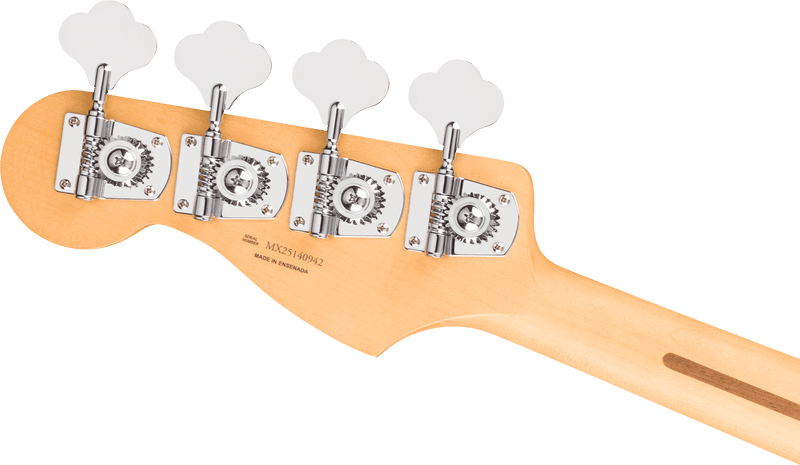 Bajo eléctrico Fender Player II Jazz Bass Cactus Gray — detalle posterior del clavijero