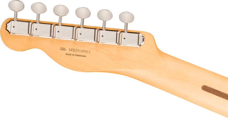 Guitarra eléctrica Fender Player II Telecaster HH Cactus Gray — detalle posterior del clavijero