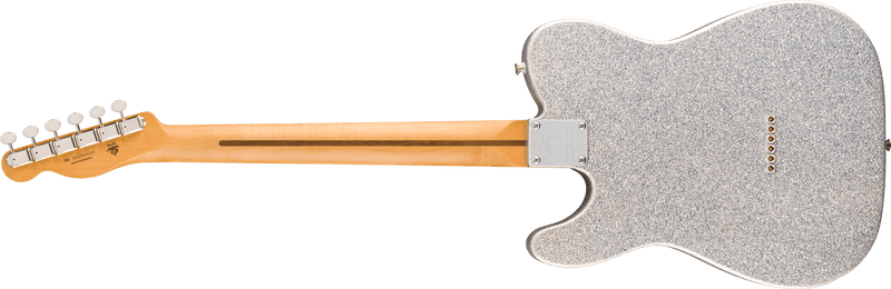 Guitarra eléctrica Fender 75th Anniversary Player II Sparkle Telecaster Diamond Dust Sparkle — vista posterior