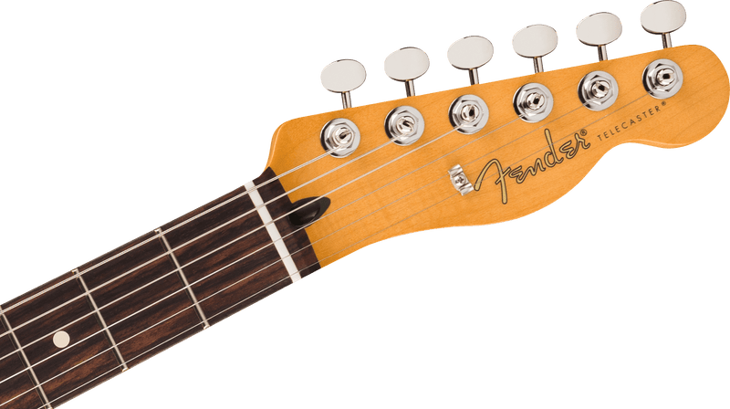 Guitarra eléctrica Fender 75th Anniversary Player II Sparkle Telecaster Diamond Dust Sparkle — detalle del clavijero