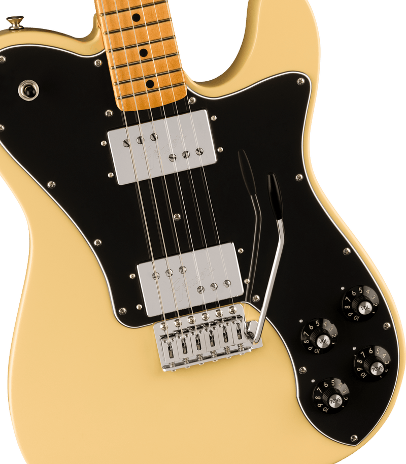 Guitarra Eléctrica Fender Vintera II '70s Telecaster Deluxe Con Trémolo Vintage White — vista 3