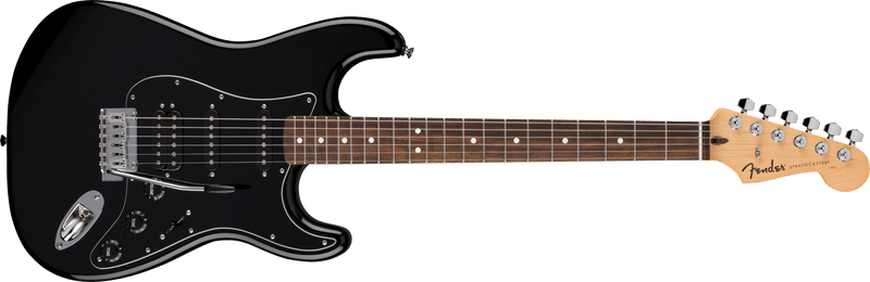 Guitarra Electrica Fender Standard Stratocaster HSS Negra 0266441506