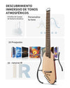 Guitarra Electroacustica Donner Ec6866 Hush-i Pro Natural