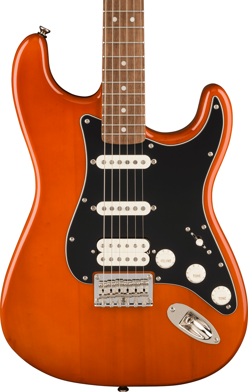 Guitarra eléctrica Squier Classic Vibe '70s Stratocaster HT HSS Mocha — detalle del cuerpo