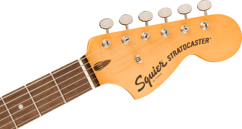 Guitarra eléctrica Squier Classic Vibe '70s Stratocaster HT HSS Mocha — detalle del clavijero