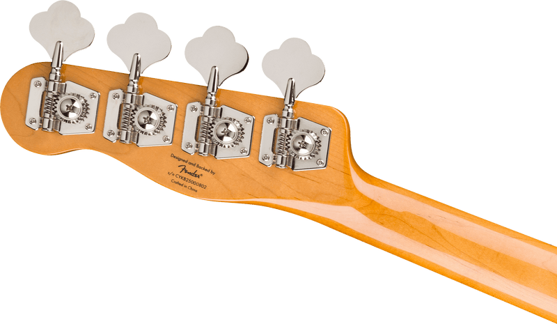 Bajo eléctrico Squier Classic Vibe Telecaster Bass Mocha — detalle posterior del clavijero