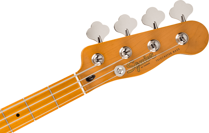 Bajo eléctrico Squier Classic Vibe Telecaster Bass Mocha — detalle del clavijero