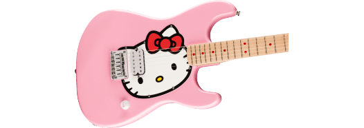 Guitarra Electrica Fender Hello Kitty Stratocaster Rosa 0379102970