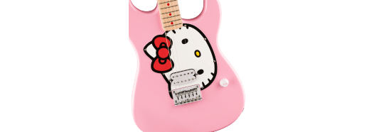 Guitarra Electrica Fender Hello Kitty Stratocaster Rosa 0379102970