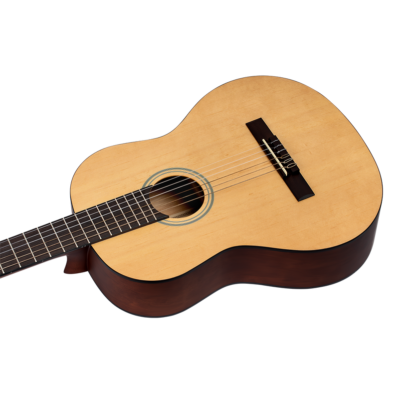 Vista 8 — Guitarra Clásica Ortega RST5M Natural
