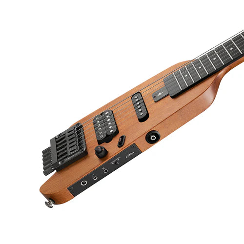 Guitarra Electrica Donner Ec6808 Hush-x Natural Kit