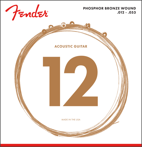 Encordado Fender Guitarra Electroacustica 60L 12-53 0730060403