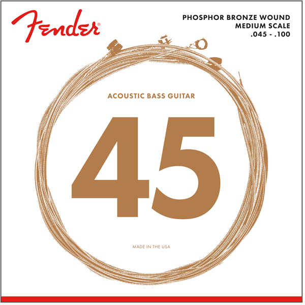 Encordado Fender Bajo Acustico 7060 45-100