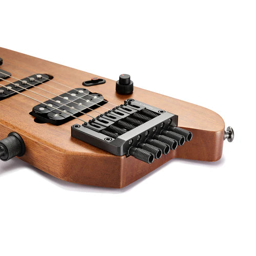 Guitarra Electrica Donner Ec6808 Hush-x Natural Kit