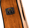 Guitarra electroacústica Fender CD-140SCE 12-String Natural — detalle de los controles
