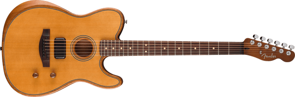 Guitarra Electroacústica Fender Acoustasonic Standard Telecaster Natural Envejecido 0973113534