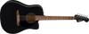 Guitarra Electroacustica Fender California Debut Redondo Negra 0974010506