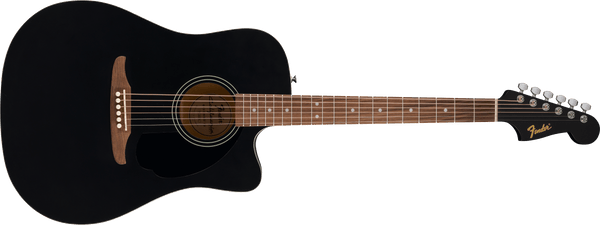 Guitarra Electroacustica Fender California Debut Redondo Negra 0974010506