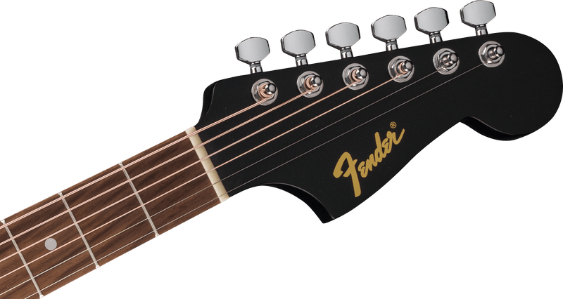 Guitarra Electroacustica Fender California Debut Redondo Negra 0974010506