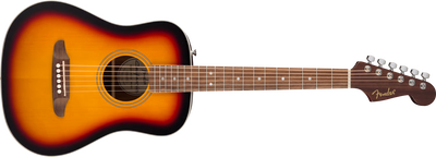 Guitarra Acustica Fender Ca Std Redondo Mini Wb Ib 3Ts 0974101100