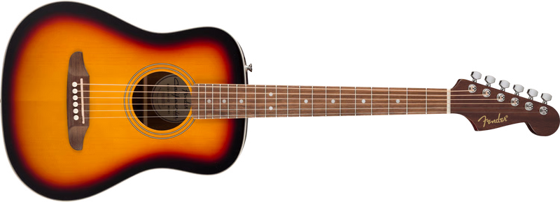 Guitarra Acustica Fender Ca Std Redondo Mini Wb Ib 3Ts 0974101100