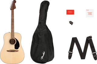 Guitarra Acustica Fender Ca Std Redondo Bpg Nat 0974200421 Kit