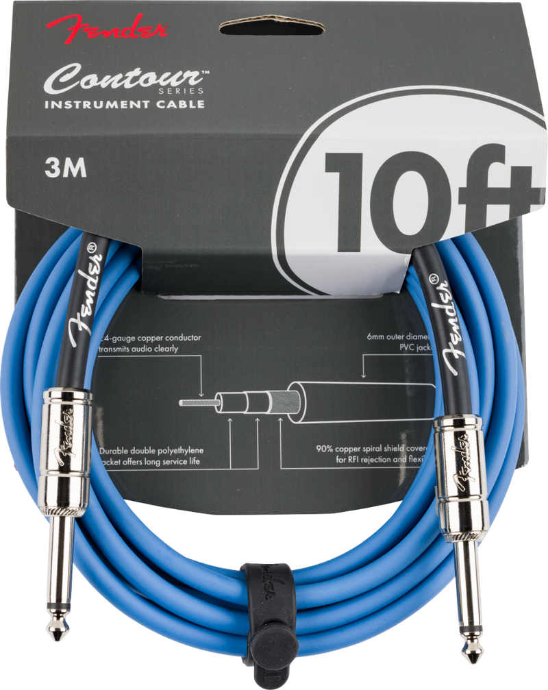 Cable Fender Contour 3 Metros Azul 0990571102