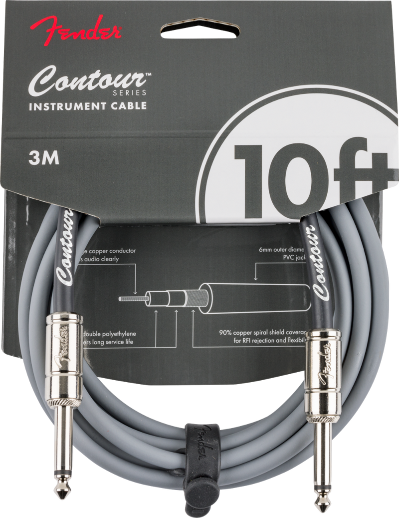 Cable Fender Contour 3 Metros Plata 0990571124