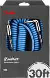 Cable Fender Contour Espiral 9 Metros 30ft Azul 0990573002