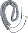 Cable Fender Contour Espiral 9 Metros 30ft Plata 0990573024