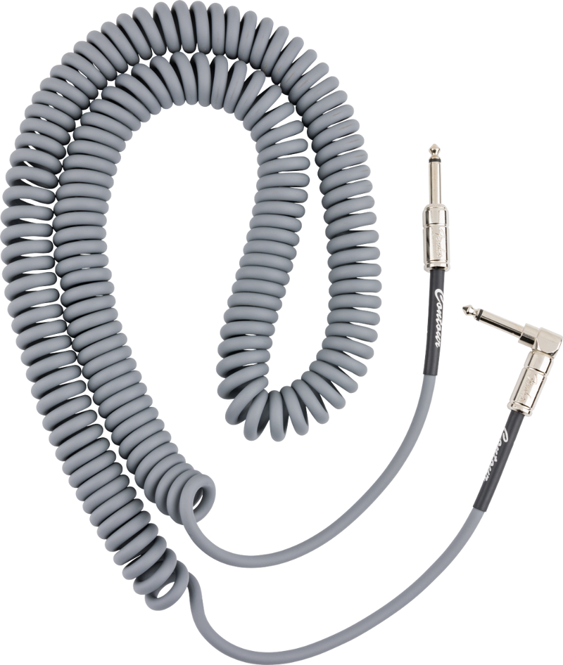 Cable Fender Contour Espiral 9 Metros 30ft Plata 0990573024