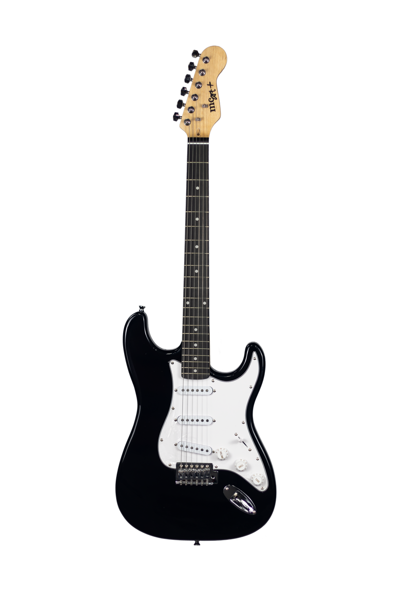 Guitarra Electrica Mc Art+ Sst 01 Bk Negra