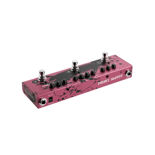 Pedal Donner EC7481 Miyavi Signature Bloodsteel Triple Pedal