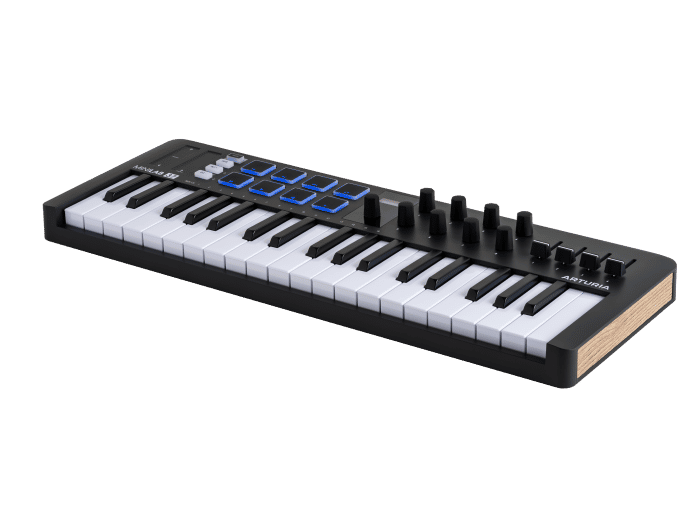 Controlador MIDI Arturia MiniLab 37 Negro — Vista 3