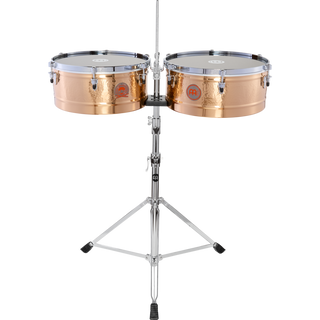 Timbales Meinl Patricio El Chino Diaz de 14 y 15 pulgadas Bronze — vista 1
