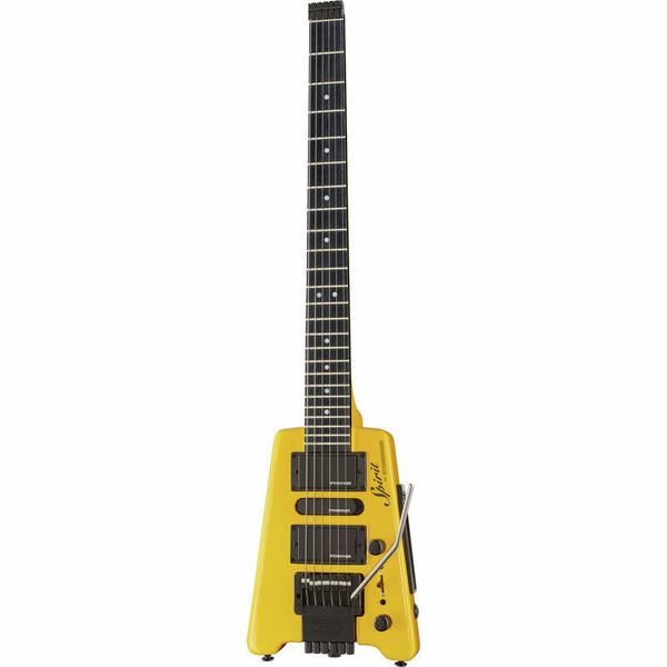 Guitarra Eléctrica Steinberger Spirit GT-PRO Deluxe Hot Rod Yellow Con Funda — vista 1