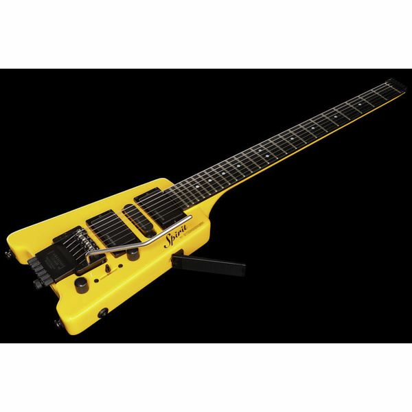 Guitarra Eléctrica Steinberger Spirit GT-PRO Deluxe Hot Rod Yellow Con Funda — vista 11