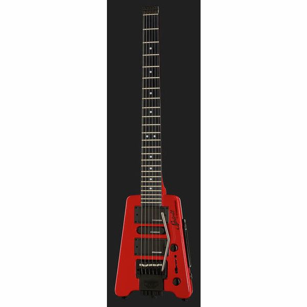 Guitarra Eléctrica Steinberger Spirit GT-PRO Deluxe Hot Rod Red Con Funda — vista 2