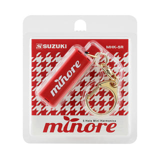 Armónica Mini Suzuki Minore MHK-5R Roja — vista 1
