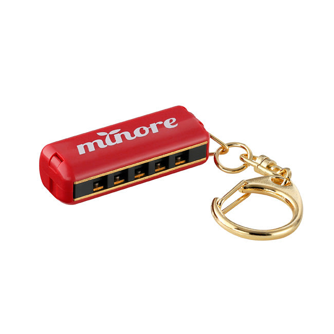 Armónica Mini Suzuki Minore MHK-5R Roja — vista 2