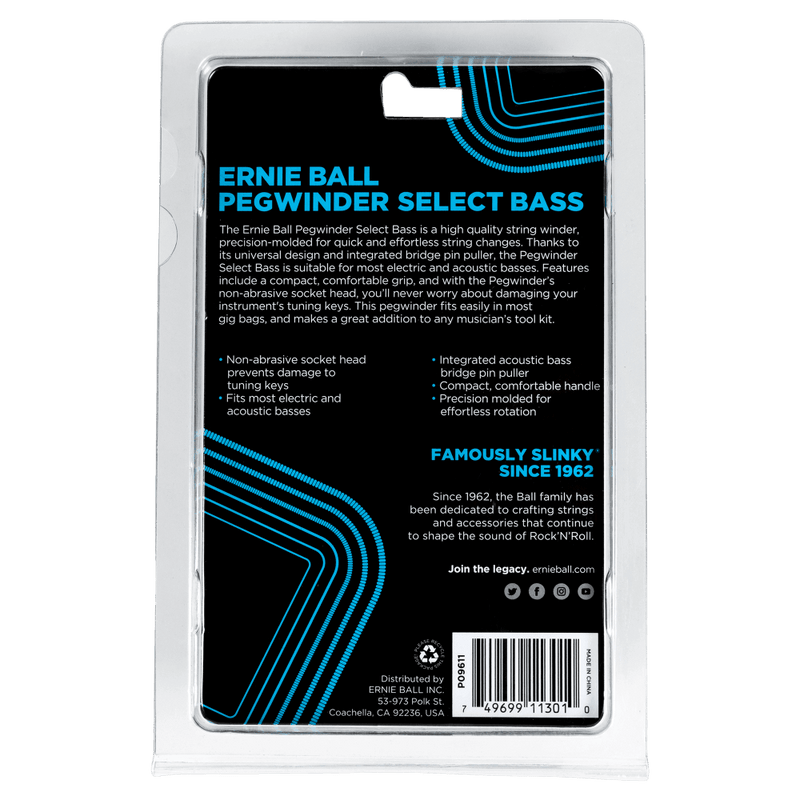 Enrollador Ernie Ball P09611 Bajo