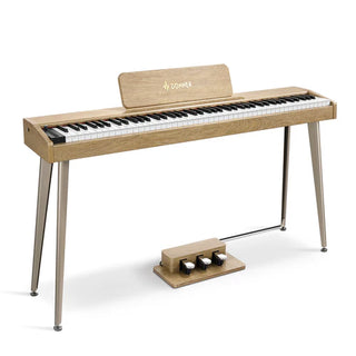 Piano Digital Donner Ec6681 Ddp-60 Light Wood