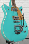 Guitarra Eléctrica Gretsch G5232T Electromatic Double Jet FT Caicos Green 2508210585 — vista 3