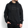Buzo Martin 18CM0217L Hoodie Tone On Tone Black L — vista 3