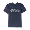 Camiseta Martin 18CM0261M Vintage Navy Logo Blanco M — vista 1