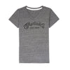 Camiseta Martin Mujer 18CW0087S V-neck Smoke Con Logo Negro S — vista 1